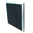 Folding activated carbon filter